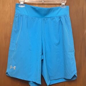🆕 Under Armour Women's Vibrant Blue Athletic Shorts. Size S. ZZ